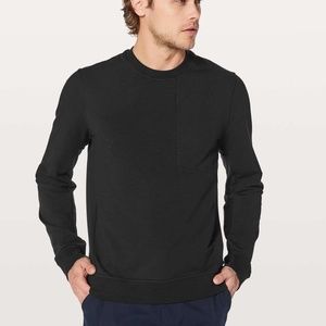 Lululemon City Sweat Crew Sweatshirt Black Size S